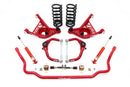 UMI Performance 70-81 GM F-Body Front Handling Kit Lowering 1in - Red-1