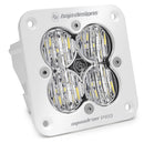 Baja Designs Squadron Pro White Wide Cornering Pattern Flush Mount LED Light Pod - Clear-1