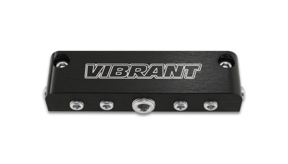 Vibrant Aluminum Vacuum Manifold (new design) - Black