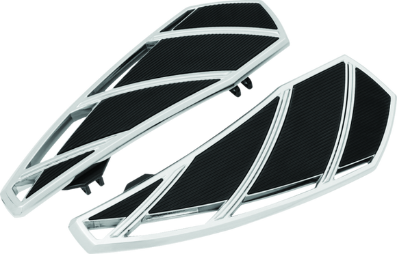 Kuryakyn Phantom Floorboards for Harley-Davidson Touring Chrome