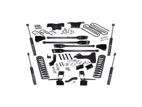 Superlift 17-19 Ford F-250/F-350 SuperDuty 4WD (Diesel Only) 6in 4-Link Lift Kit & Superlift Shocks