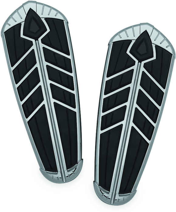 Kuryakyn Spear Driver Floorboard Inserts Indian Chrome