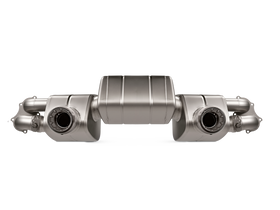 Akrapovic 2020+ Porsche Cayman GT4 (718) Slip-On Race Line (Titanium) (Req Tips / Option 2)