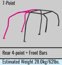 Cusco Chromoly Roll Cage 6 Point 4 Passenger Through Dash  (S/O / No Cancel)