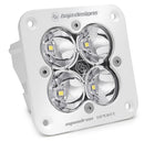 Baja Designs Squadron Sport Work/Scene Pattern White Flush Mount LED Light Pod - Clear-1