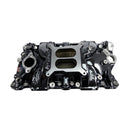 EDELBROCK Performer EPS Intake Manifold for 1955-86 Small-Block Chevy, Black Plasma Finish-1