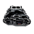 EDELBROCK Performer EPS Intake Manifold for 1955-86 Small-Block Chevy, Black Plasma Finish-3