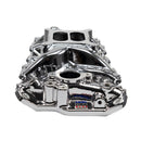 Edelbrock EPS Intake Manifold for 1955-86 Small-Block Chevy, Chrome Plasma Finish-3