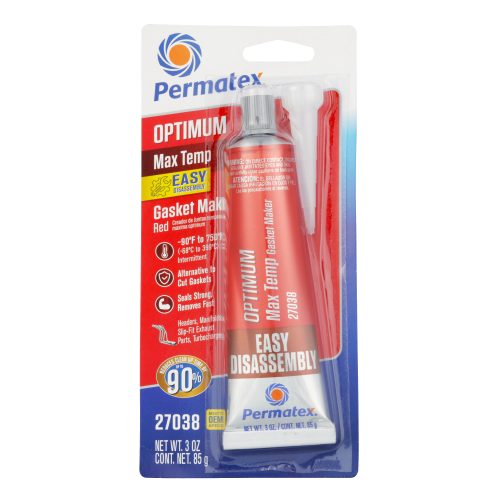 Permatex Optimum Red High-Temp Gasket, 80 ml