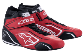 ALPINESTARS TECH-1 T V3 SHOES US - RED BLACK WHITE - 6 (2710122-312-6)