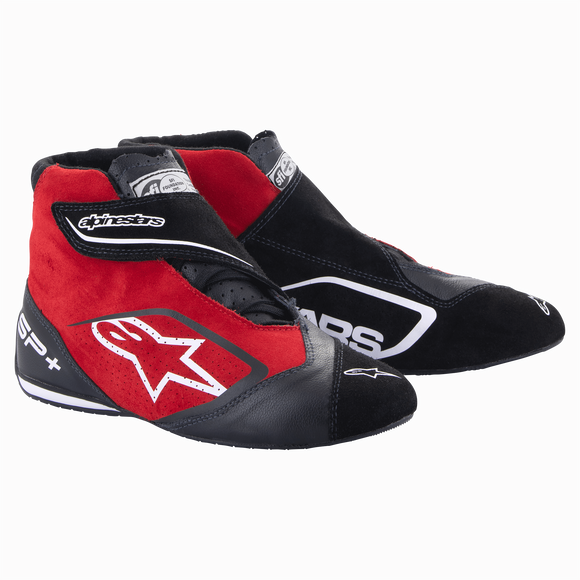 ALPINESTARS SP + SHOES US - BLACK RED - 13 (2710823-13-13)
