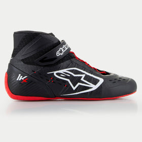 ALPINESTARS TECH-1 KX V3 SHOES FIA - BLACK WHITE RED - 10 (2712124-123-10)