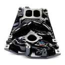 Edelbrock Perf EPS Manifold for Small-Block Chevy Vortec, Black Plasma Finish-3
