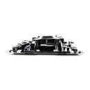 Edelbrock Perf EPS Manifold for Small-Block Chevy Vortec, Black Plasma Finish-4