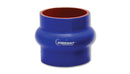 Silicone Hump Hose Connector - 5.00" I.D. x 3" Long (BLUE)-1