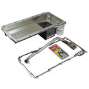 OIL PAN KIT, GM LS, SWAP, HIGH CLEARANCE, STEEL, BLACK POWDER COAT, INCLUDES PICKUP, HARDWARE, GASKET-1