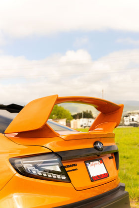 OLM S Style Paint Matched Spoiler 5pc (Crystal Black Silica) - 2022+ WRX