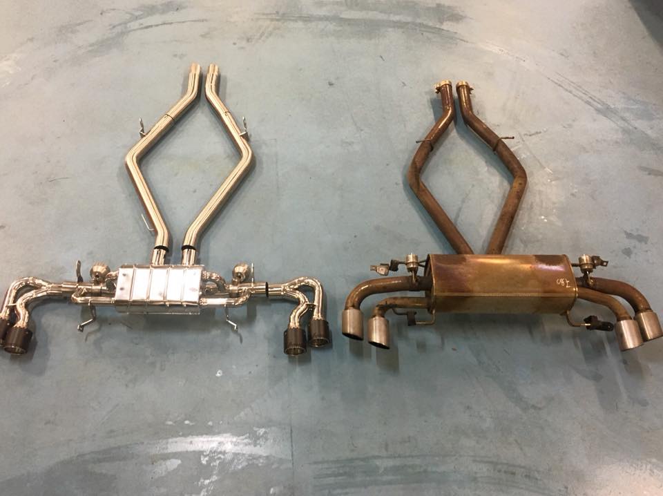 Alfa Romeo Giulia Quadrifoglio - Valved Exhaust System WITH Mid Pipes