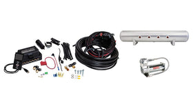 Air Lift Performance 3P (1/4" Air Line, 5 Gallon Lightweight Raw Aluminum Tank, VIAIR 444C Compressor)