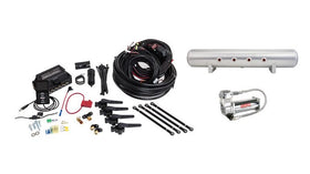 Air Lift Performance 3H (1/4" Air Line, 5 Gallon Lightweight Raw Aluminum Tank, VIAIR 444C Compressor)