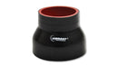 Vibrant 4 Ply Reinforced Silicone Transition Connector- 2.25in I.D. x 2.75in I.D. x 3in long (BLACK)-1