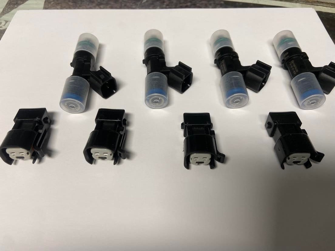 Genuine Bosch EV14 60lb 630cc Fuel Injectors VW MK4 1.8T