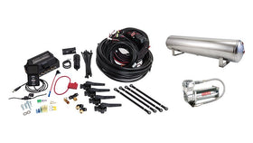 Air Lift Performance 3H (3/8" Air Line, 4 Gallon 5-Port Lightweight Polished Aluminum Tank, VIAIR 444C Compressor)