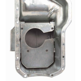 Moroso Jeep 4.0L TJ/XJ/YJ Multi-Baffled 7.25qt Steel Oil Pan - 0