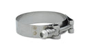 Vibrant SS T-Bolt Clamps Pack of 2 Size Range: 1.49in to 1.84in O.D. For use w/ 1.25in I.D. coupling-1