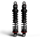 Progressive 06-09 Harley-Davidson Dyna 494 Series Heavy Duty Shocks 14.0in Bushing - Black-1