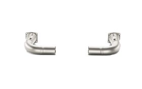 Link-Pipe Set w/o Cat (Titanium) Porsche 911 Turbo/Turbo S (991) - 0