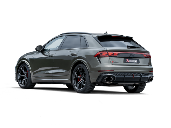 Akrapovic 2025 Audi RSQ8 Evolution Race Line Exhaust System (Titanium)