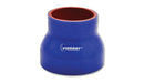 Silicone Transition Connector - 3.50" I.D. x 4.50" I.D. x 3" Long (BLUE)-1