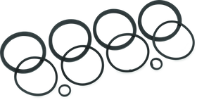 Bikers Choice 4 Piston Except Brembo Brake Caliper Seal Kit Replaces H-D 44315-00 Seals Only