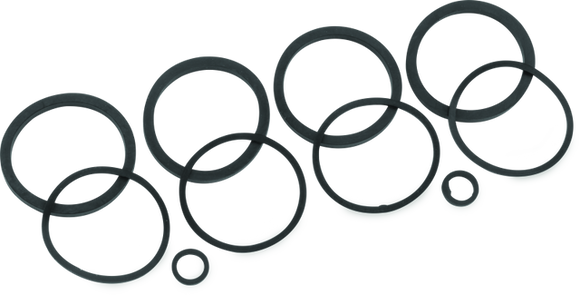 Bikers Choice 4 Piston Except Brembo Brake Caliper Seal Kit Replaces H-D 44315-00 Seals Only