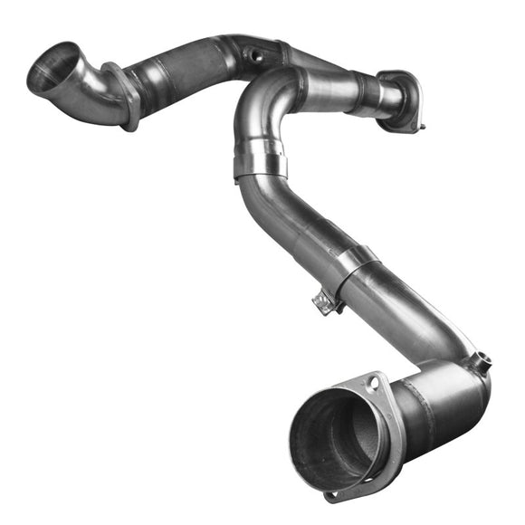 Kooks 3" Stainless Catted Y-Pipe. 1999-2006 GM Truck/SUV 4.8L/5.3L.