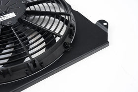 92-00 Civic All-Aluminum Fan Shroud w/ 12-inch SPAL Fan - Black - 0