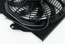 92-00 Civic All-Aluminum Fan Shroud w/ 12-inch SPAL Fan - Black-5