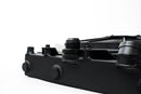 Universal Half Radiator - Evo 7/8/9 / 92-00 Civic - w/ SPAL Fan & Shroud - Black-4