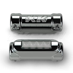 XK Glow Flex Strips 7 Color LED Accent Light Motorcycle/ATV (6xCompact Pods + 2x10In)