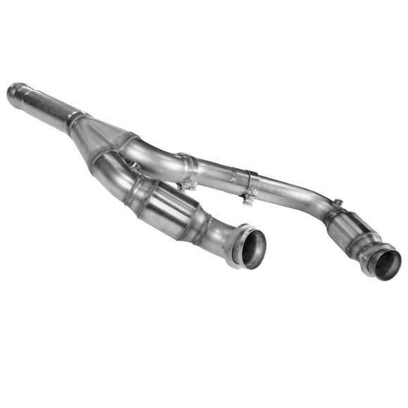 Kooks 3" Stainless Catted Y-Pipe. 2014-2019 GM Truck / 2015-2020 SUV 5.3L.