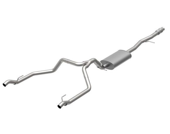 Kooks 3" SS KST Cat-Back w/OEM Bumper Mounted Tips. 2019-2020 GM Truck 5.3L.