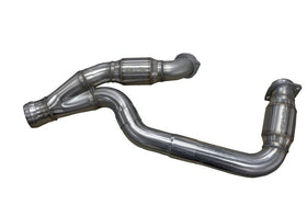 Kooks 3" Stainless Catted Y-Pipe. 2019-2023 GM 1/2 Ton Truck 6.2L.