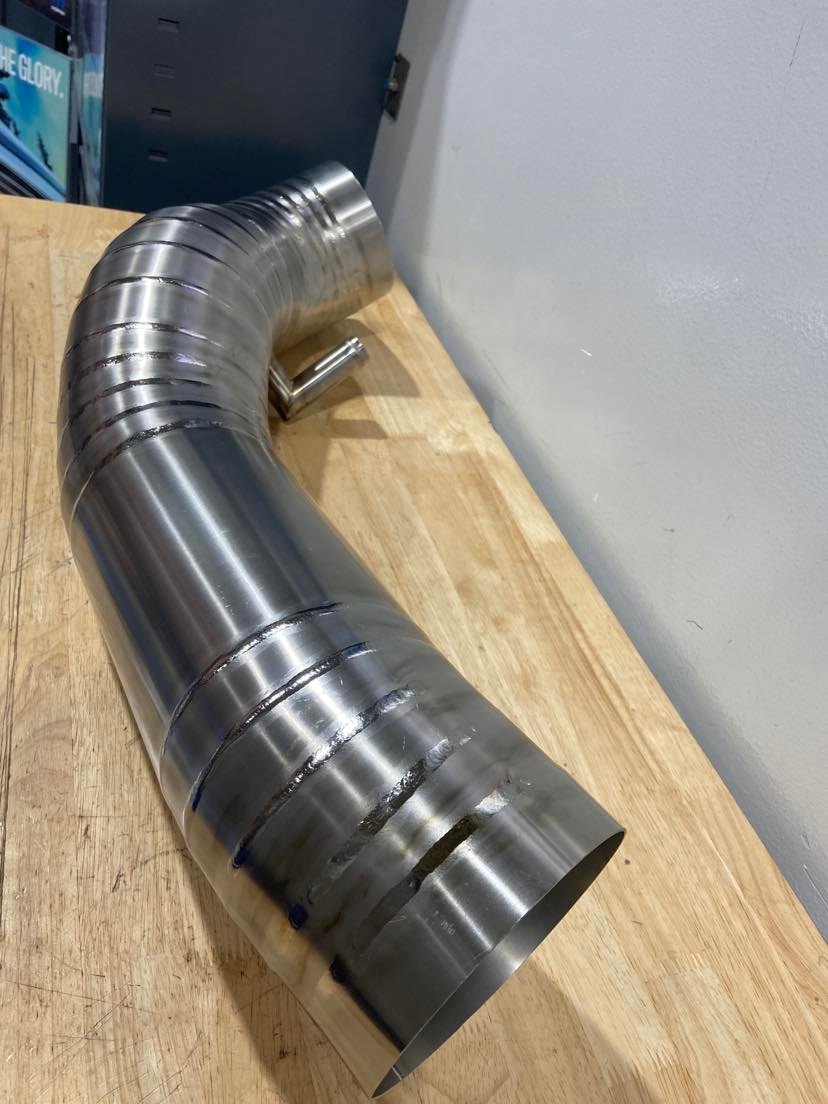 REDLINE MOTORWORKS 5" TITANIUM INTAKE RS3 TTRS