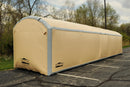 CarCapsule 36' Outdoor Showcase w/11' Pitched Roof-1