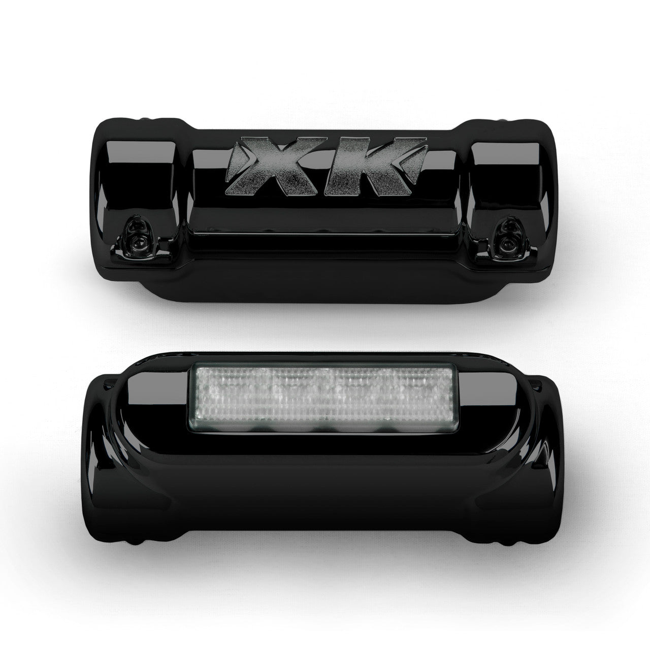 XK Glow Chrome - Motorcycle Highway Bar Switchback Driving Lights DRL Turnsignal