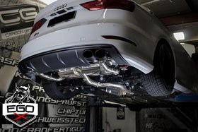 EGO-X 3" Catback Exhaust For Audi S3 (8V)
