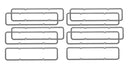 Mr. Gasket Ultra-Seal III Valve Cover Gaskets - Master Pack (10 Pieces)-1