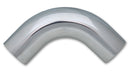 Vibrant 2.25in O.D. Universal Aluminum Tubing (90 degree bend) - Polished-1