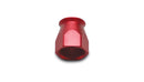 Vibrant -6AN Hose End Socket for PTFE Hose Ends - Red-1